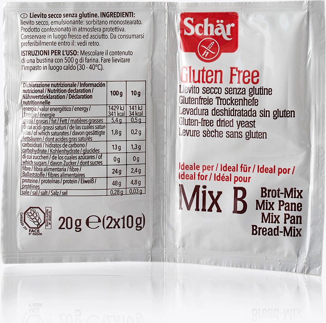 Suvi kvasac (sert. bez glutena)  2x10 g Schar